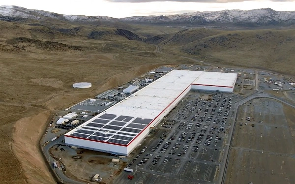 Teslan Gigafactory Nevadassa Yhdysvalloissa